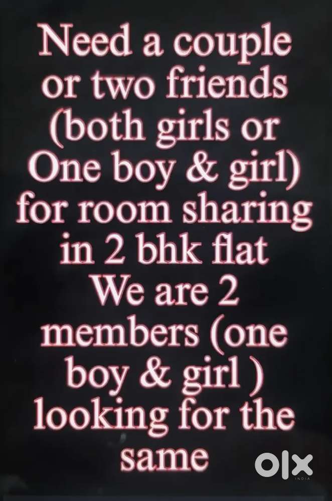 Flat sharing