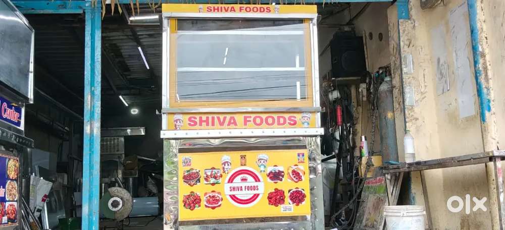 Two burners food stall