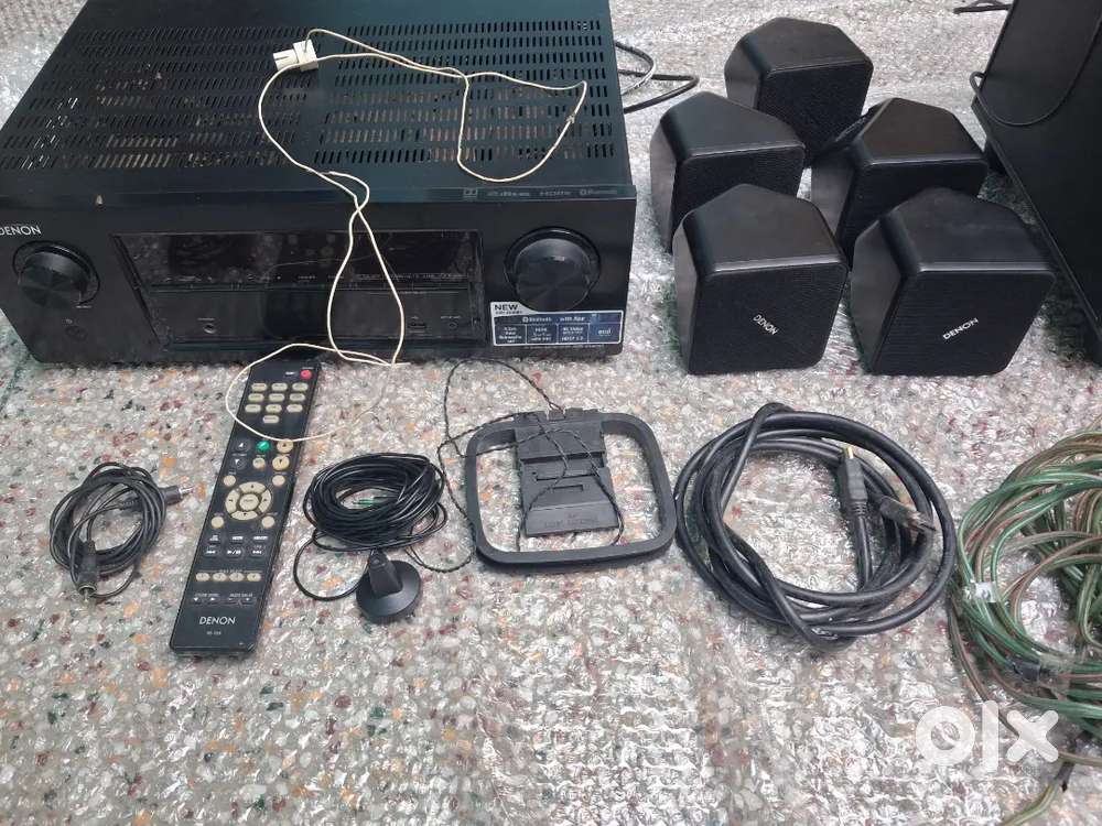 Denon home theater amplifier speaker active subwoofer 5.2 avr receiver