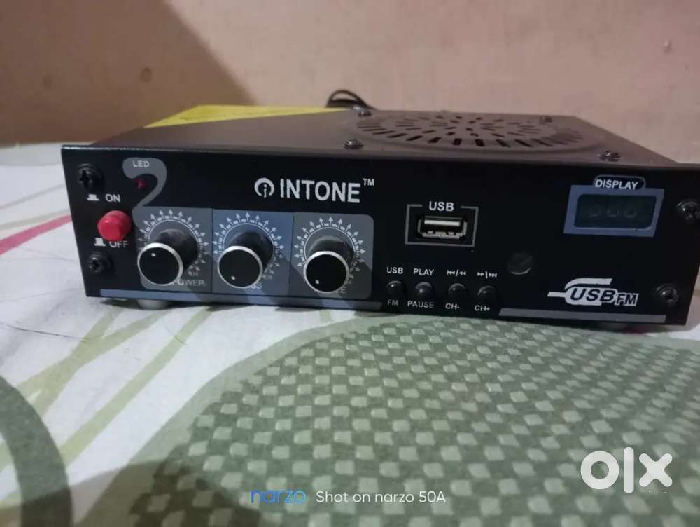 Intone USB FM & MP3 Multimedia Speaker with Remote Support.