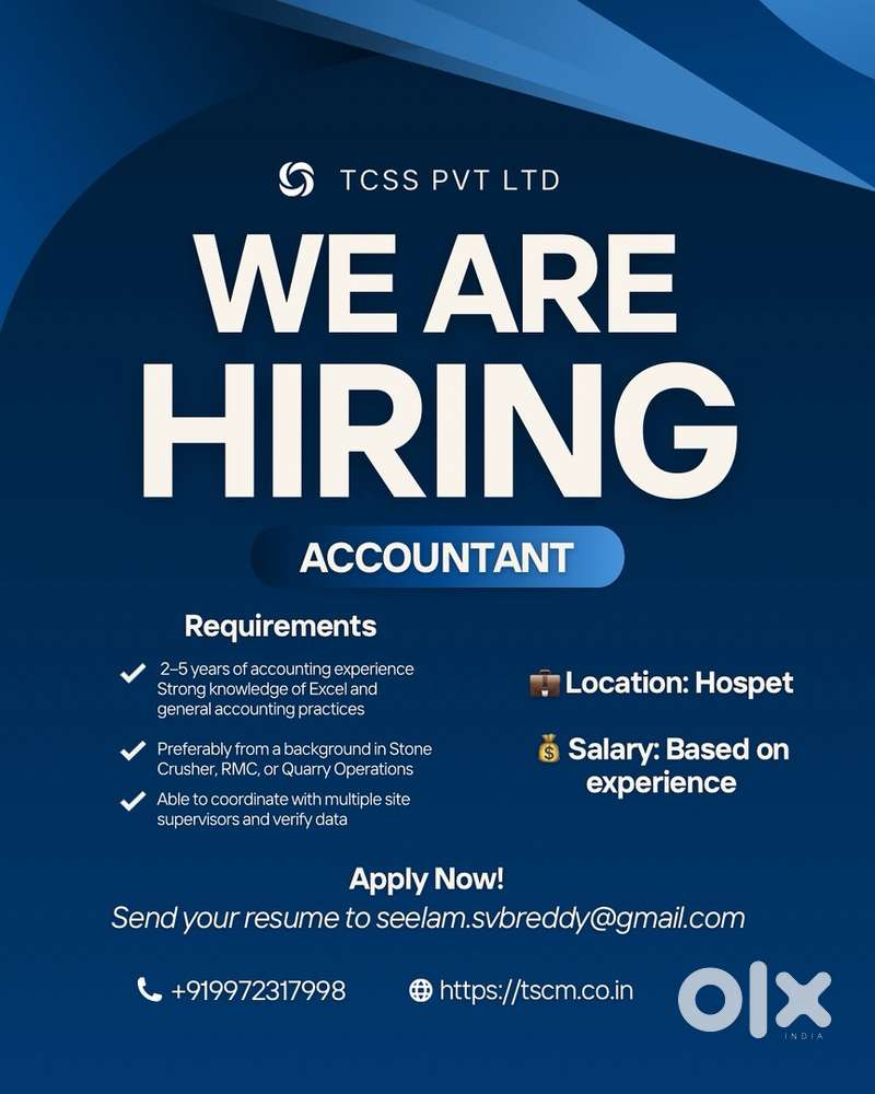 Experienced Accountant-HOSPET