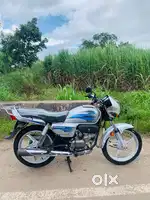 Full condition bike, silver colour, MH 10