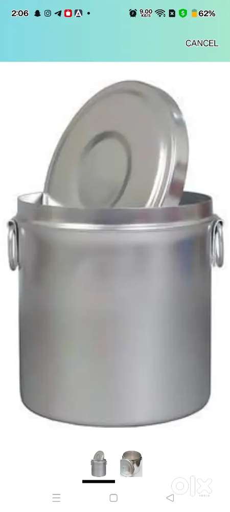 Aluminium Deep Storage Dabba 30 KG
