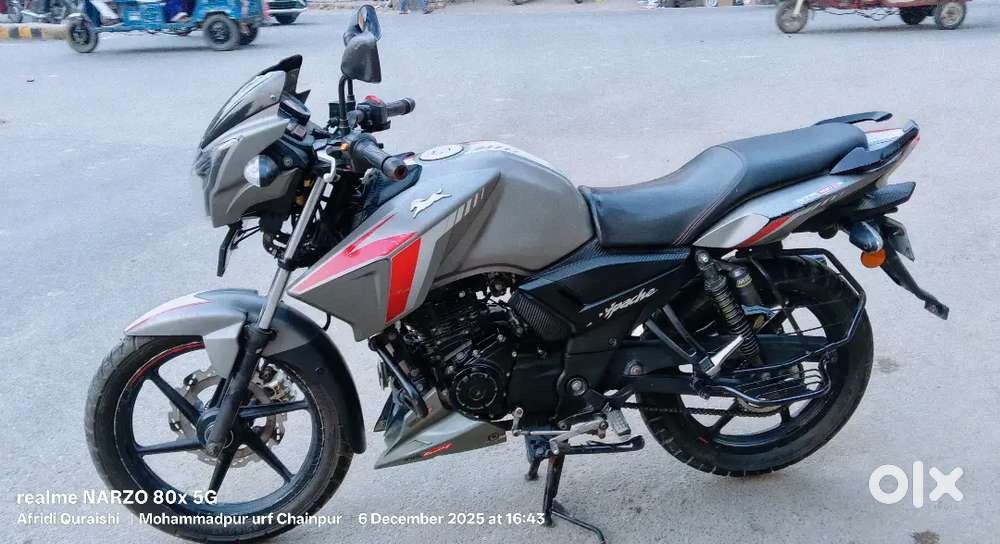 TVS APACHE RTR 160 DUAL DISK WITH ABS.