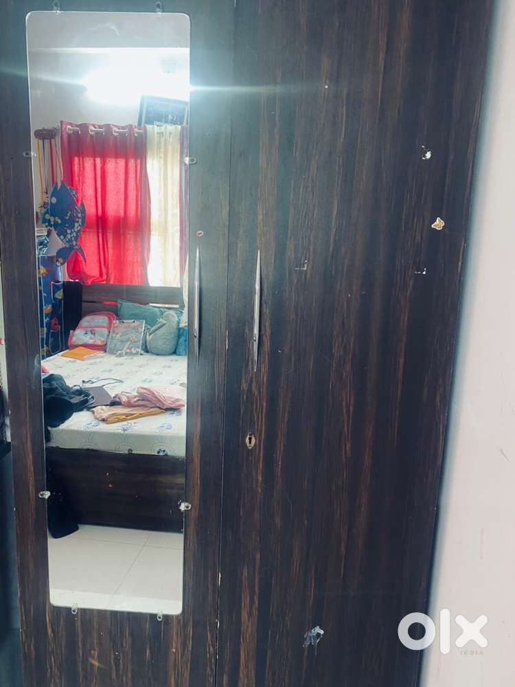 Wardrobe and Study Table for sale