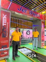 Automatic car wash machine