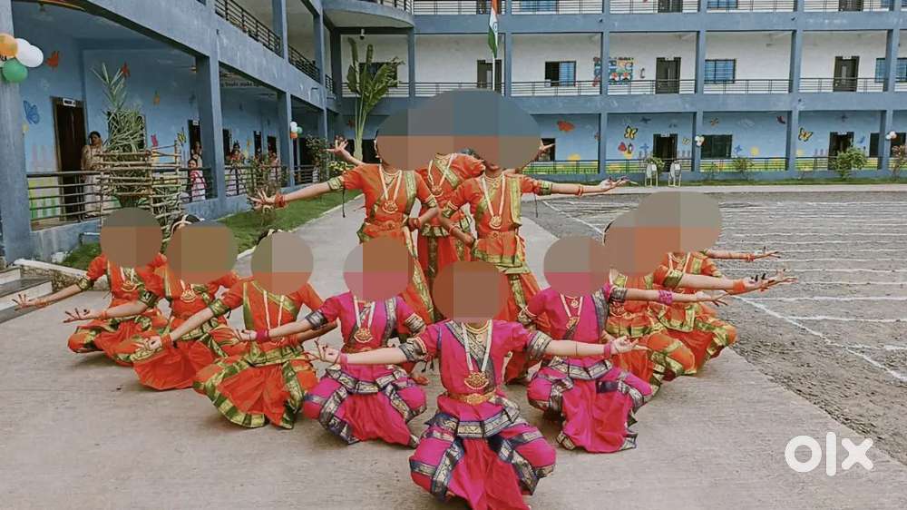 Reselling Bharatnatyam 4 piece Dress