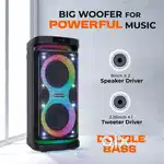GIZMORE 220W Thunder DJ Trolley Party Speaker