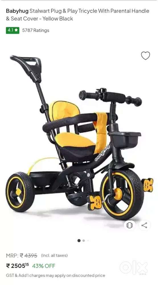 Babyhag firstcry tricycles