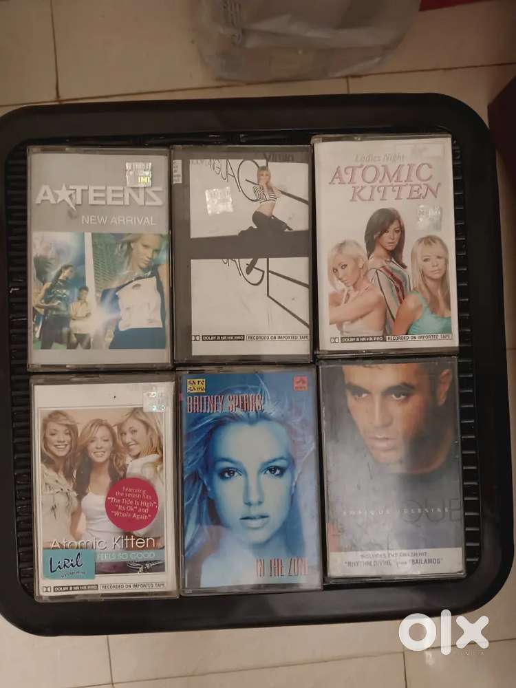Vintage audio casettes for sale