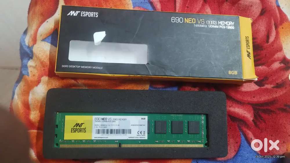 DDR3 Ram 8GB 1600hz