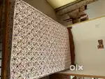 Double Bed with Cot