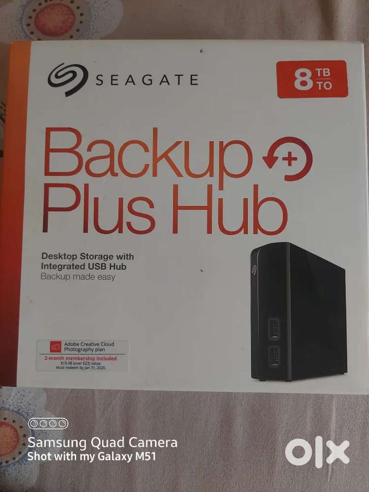 8 TB Seagate external Hard disk