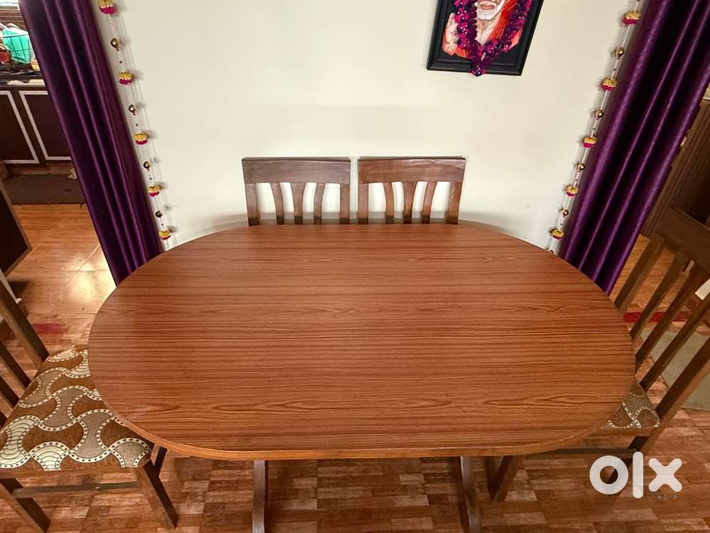 Wooden dining table set