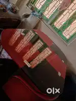 Dining table glass with chair