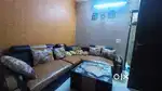 6 seater sofa + centre table + cushion