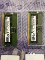 Two Samsung SODIMM DDR5 8GB 4800 Ram Stick