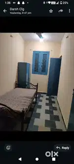 1 RK room without attached bathroom