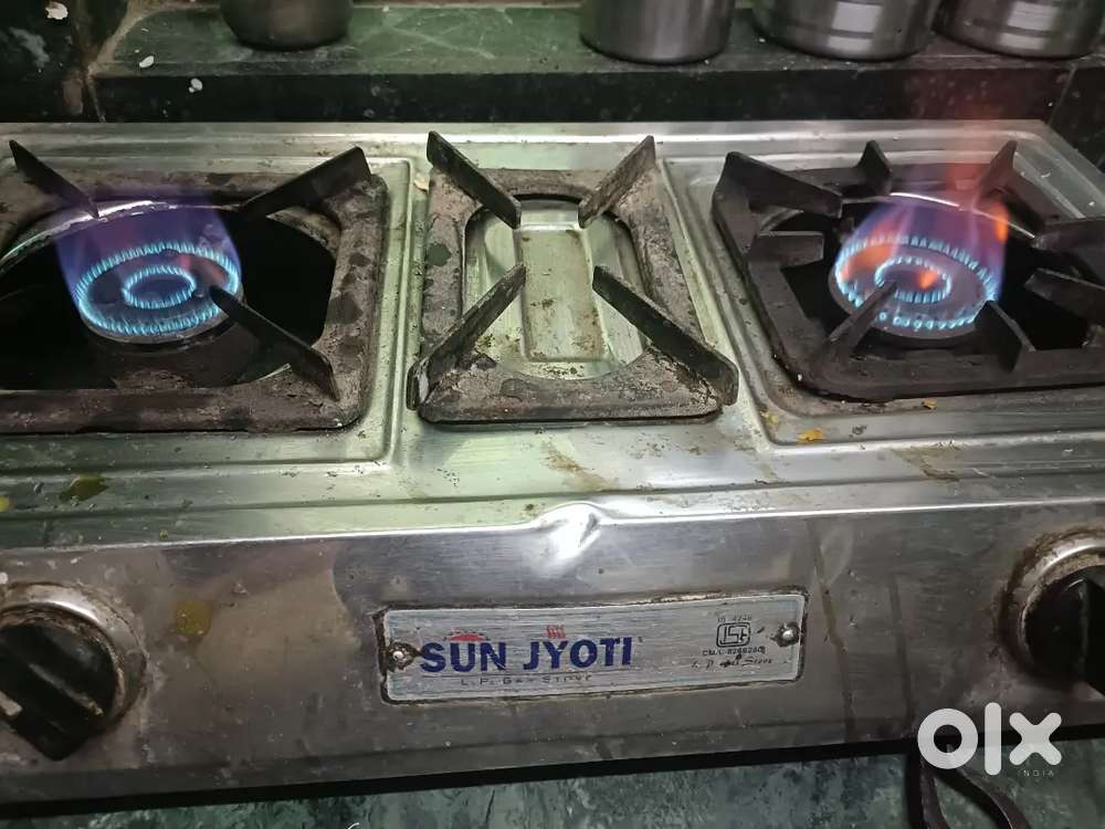 Stainless steel gas chulha