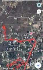 6 Decimil gharabadi land with double side road, arabind school,sunduri