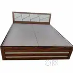 Dhamaka offer buy new double bed 3990, with box -6990/- EMI Available
