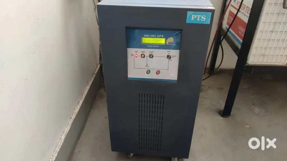 PTS make 7.5KVA 120VDC Online ups Good working condition available for