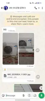 Mitsubishi electric AC 1.9 Ton 3 star