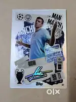 Football cards with signature
