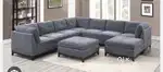 Chaturthi sale buying new sofa, L type sofa 13990/-EMI bhi