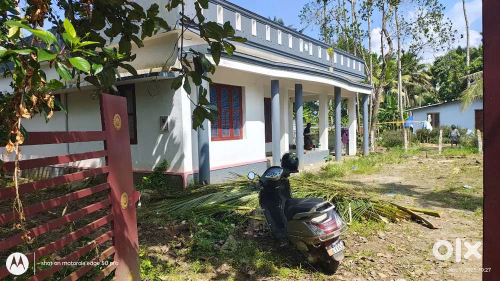 2BHK House with Extra 500 Sq.m Land—Prime 800 Sq.m Plot for Sale