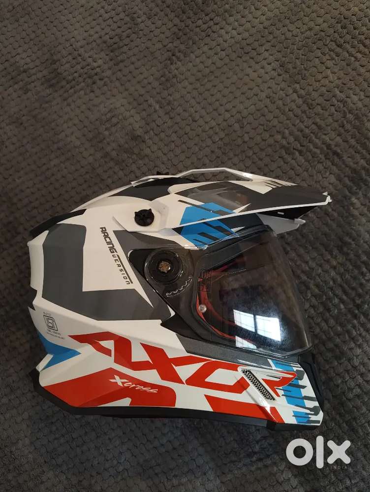 AXOR X-CROSS DUAL VISOR HELMET