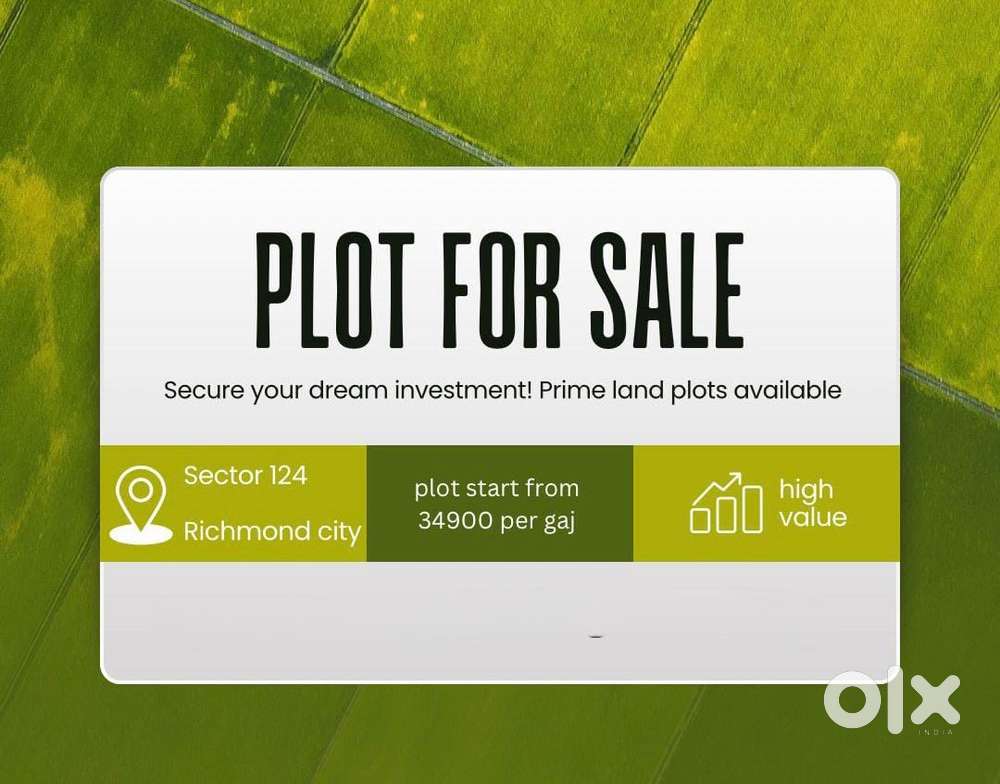 Plots for sale in sunny enclave