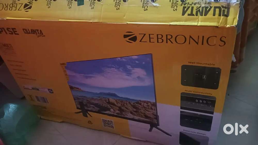 New TV Zebronics 32P1SE. TV