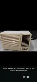 Want to sell Window Voltas Ac
