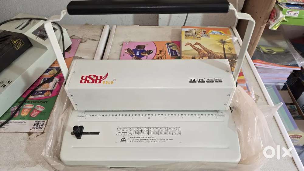 SPIRAL BINDING MACHINE BRAND NEW