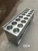 Stainless steel 7ft Bain-marie with (16-Bowls)