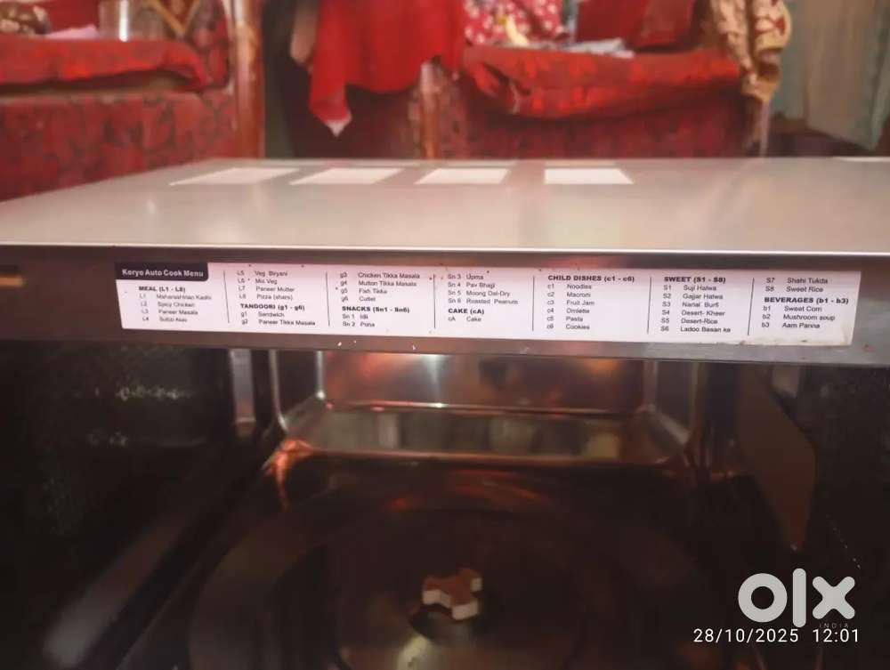 Koryo 20 L Convection Microwave Oven (KMC2122IAM, Black)