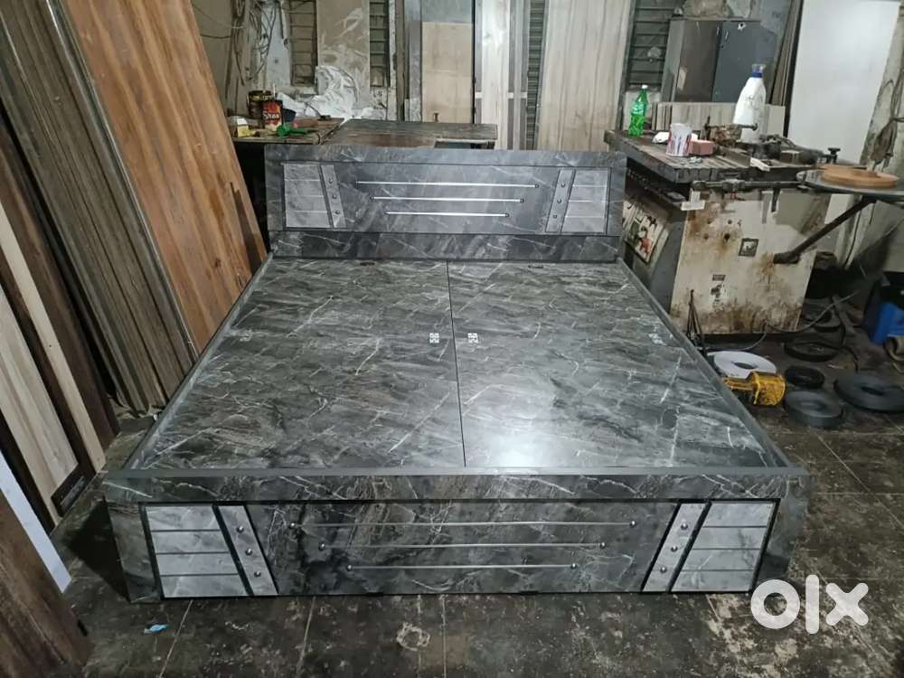 Brand new wooden double bed