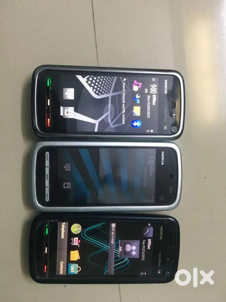 Nokia 5233 and 5800 in working condition