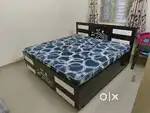 Bed with Mattress(4 Month Old)
