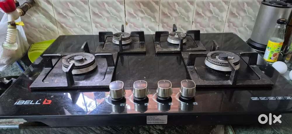 4 Burner Auto Ignition Stove (Invoice attached)