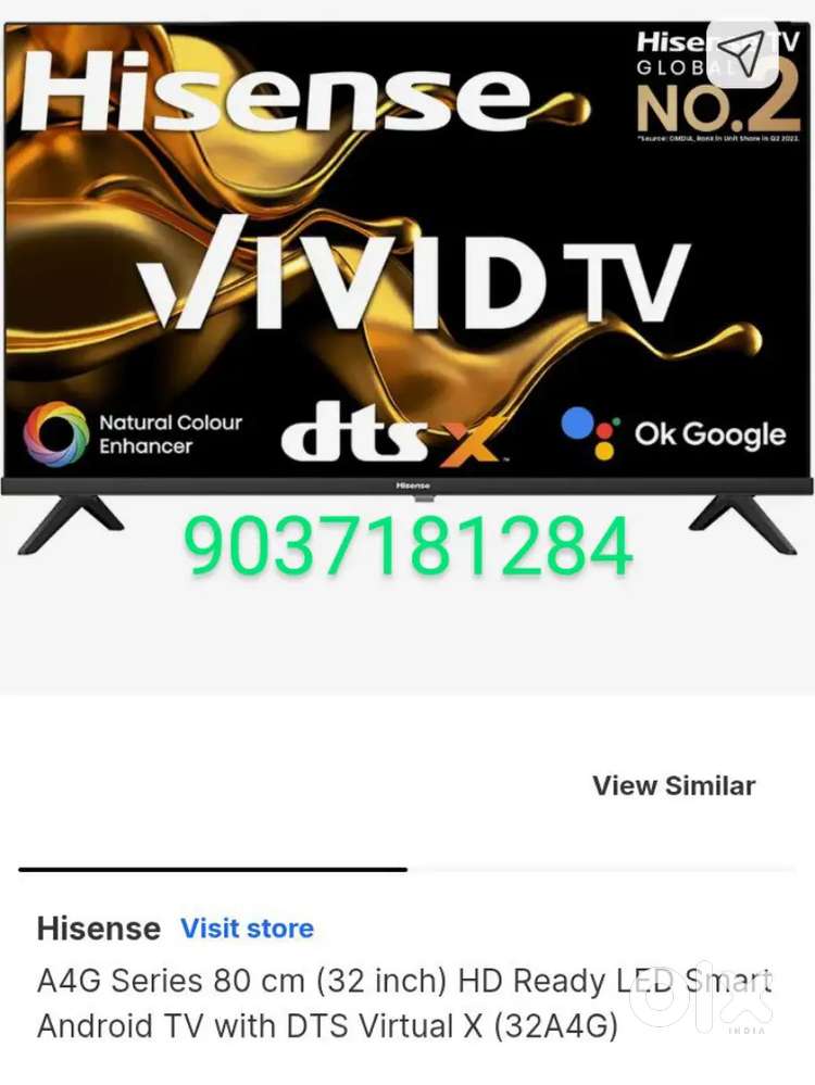 Hisense 32 inch android tv model 32A4G