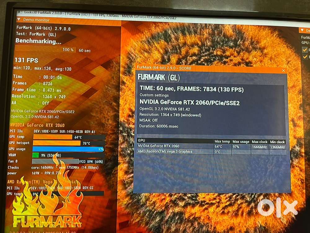 RTX 2060 + MSI B450 GamingMAX + 32gb ram + DeepCool Power + 250GB SATA