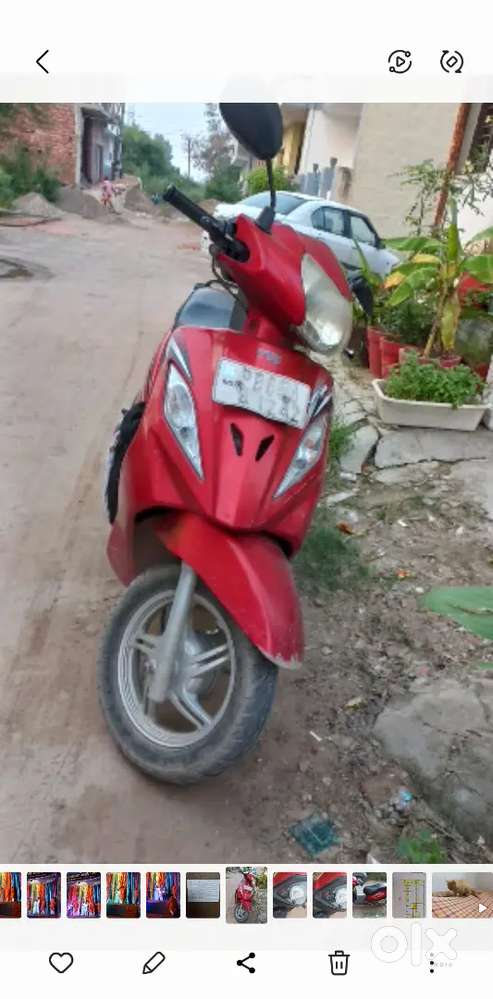 TVS Wego red in colour for sale