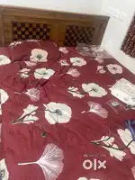 TEAK QUEEN SIZE BED