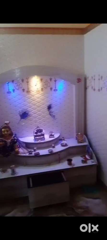 2BHK House with 2 Bathrooms, Pooja Room, Balcony and garden area