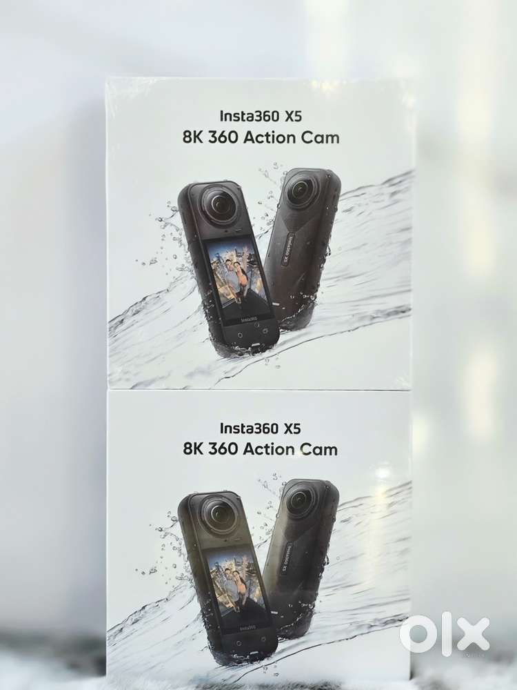 INSTA 360 X5 SEALLED BOX AVAILABLE WITH BILL