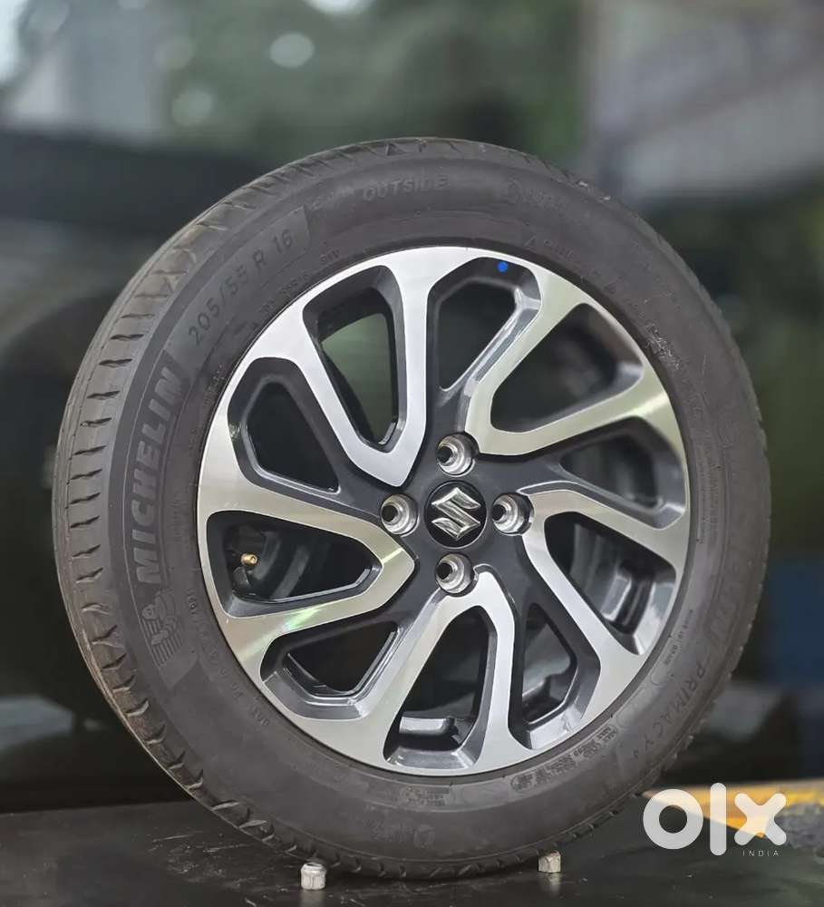 16 Inch 4 Hole 100 Pcd Maruthi Og 4 Lite Used Alloys & 4 Used Tyers