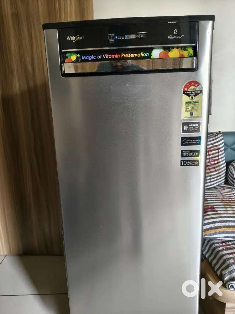 Whirlpool 6th Sense VitaMagic Pro Refrigerator - excellent condition