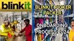 BLINKIT STROE PACKING JOB